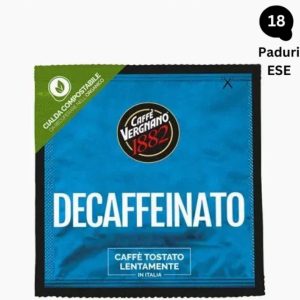 18 Paduri Biodegradabile Vergnano Decaf – Compatibile ESE44