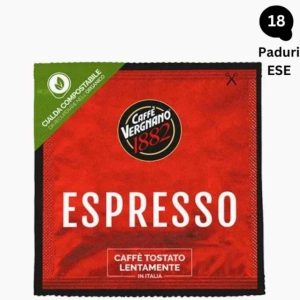 18 Paduri Biodegradabile Vergnano Espresso – Compatibile ESE44